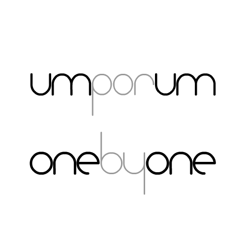 UmPorUm Logotipo-Rolf Ruhland