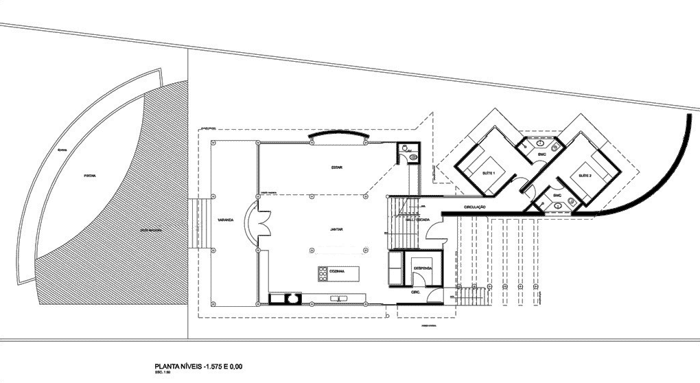 Residência em Porto Belo Planta01